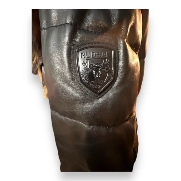 Women’s XXL Rudsak Fur Trimmed Belted Down Feather Puffer Coat - Picture 10 of 14